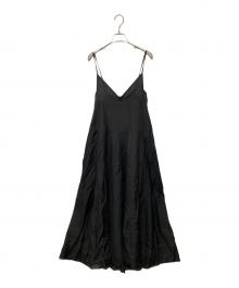 IENA（イエナ）の古着「エアリーキャミワンピース」｜ブラック