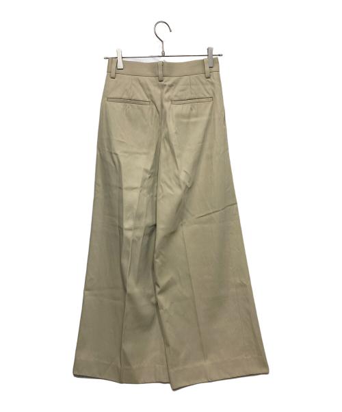 Plage（プラージュ）Plage (プラージュ) R'IAM タックチノパンツ ベージュ サイズ:36の古着・服飾アイテム