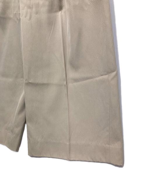 Plage（プラージュ）Plage (プラージュ) R'IAM タックチノパンツ ベージュ サイズ:36の古着・服飾アイテム