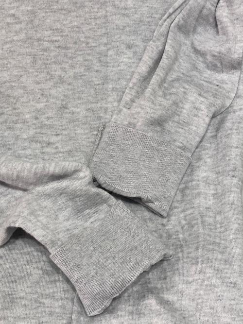 JOHN SMEDLEY（ジョンスメドレー）JOHN SMEDLEY (ジョンスメドレー) アイランドコットンクルーネックニット グレー サイズ:Sの古着・服飾アイテム