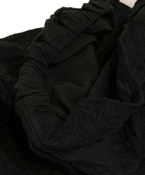 emmi（エミ）emmi (エミ) ワッシャーコットンワンピース ブラックの古着・服飾アイテム