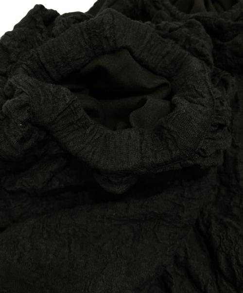 emmi（エミ）emmi (エミ) ワッシャーコットンワンピース ブラックの古着・服飾アイテム