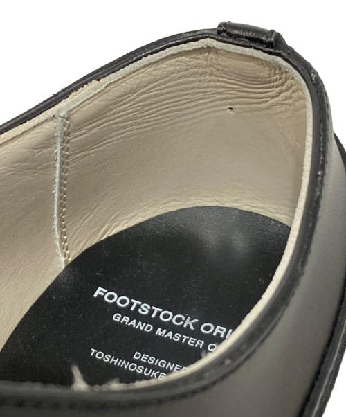 FOOTSTOCK ORIGINALS（フットストックオリジナルズ）FOOTSTOCK ORIGINALS (フットストック・オリジナルズ) プレーントゥシューズ ブラック サイズ:7 1/2の古着・服飾アイテム