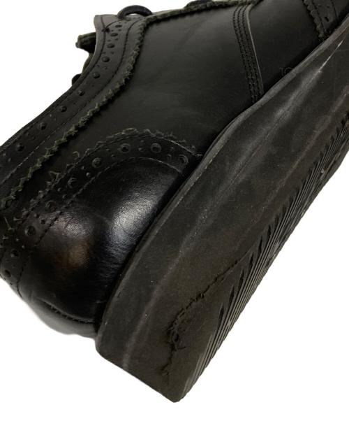 CABANE de ZUCCa（カバンドズッカ）CABANE de ZUCCa (カバンドズッカ) ウイングジップシューズ ブラック サイズ:Sの古着・服飾アイテム