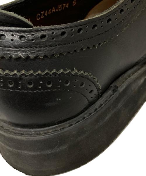 CABANE de ZUCCa（カバンドズッカ）CABANE de ZUCCa (カバンドズッカ) ウイングジップシューズ ブラック サイズ:Sの古着・服飾アイテム