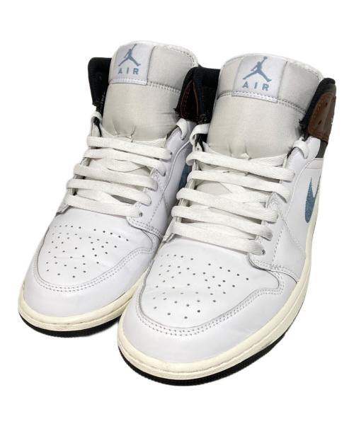 NIKE（ナイキ）NIKE (ナイキ) エア ジョーダン 1 MID SE ホワイト サイズ:27の古着・服飾アイテム