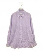 SLOBE IENAスローブ イエナ）の古着「25SS リネンコットンレギュラーシャツ」｜パープル