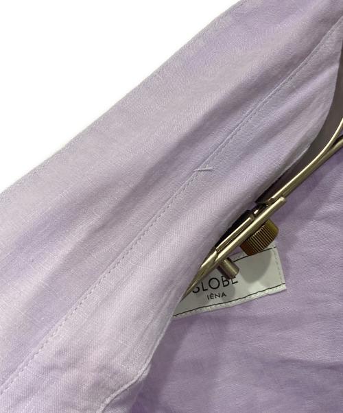 SLOBE IENA（スローブ イエナ）SLOBE IENA (スローブ イエナ) 25SS リネンコットンレギュラーシャツ パープル サイズ:-の古着・服飾アイテム