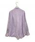SLOBE IENA (スローブ イエナ) 25SS リネンコットンレギュラーシャツ パープル サイズ:-：7000円