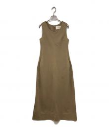 MURUA（ムルーア）の古着「パイルバルーンドレス」｜ブラウン