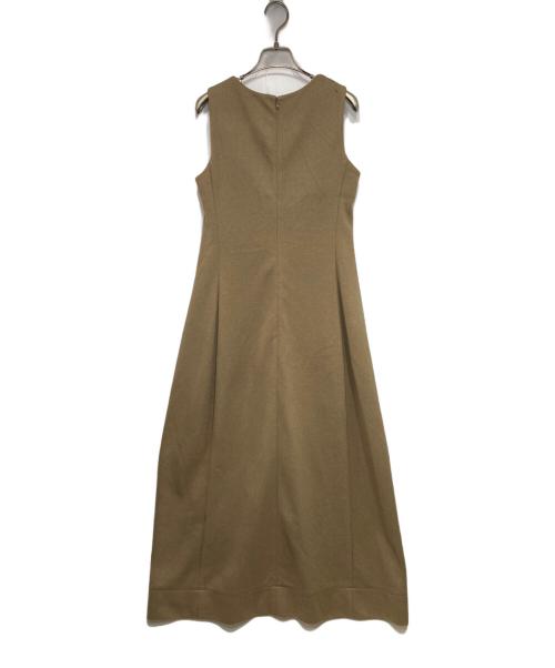 MURUA（ムルーア）MURUA (ムルーア) パイルバルーンドレス ブラウン サイズ:36の古着・服飾アイテム
