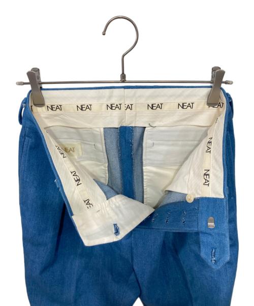NEAT（ニート）NEAT (ニート) デニムテーパードパンツ ブルー サイズ:-の古着・服飾アイテム