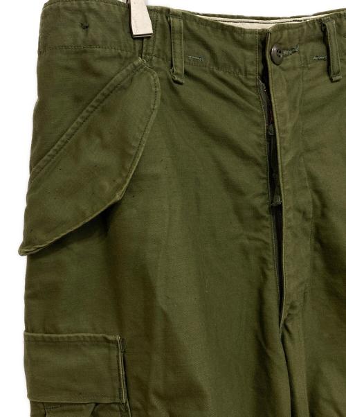 US ARMY（ユーエスアーミー）US ARMY (ユーエスアーミー) 70s M65 フィールドパンツ カーキ サイズ:7583/7989の古着・服飾アイテム