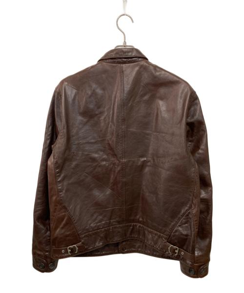 LEVI'S VINTAGE CLOTHING（リーバイス ビンテージ クロージング）LEVI'S VINTAGE CLOTHING (リーバイス ビンテージ クロージング) コサックレザージャケット ダークブラウン サイズ:Mの古着・服飾アイテム
