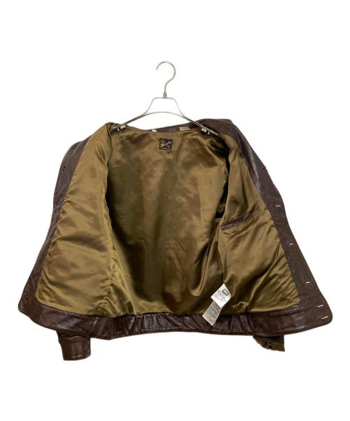 LEVI'S VINTAGE CLOTHING（リーバイス ビンテージ クロージング）LEVI'S VINTAGE CLOTHING (リーバイス ビンテージ クロージング) コサックレザージャケット ダークブラウン サイズ:Mの古着・服飾アイテム