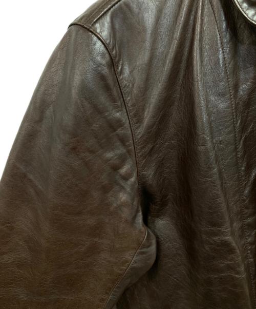 LEVI'S VINTAGE CLOTHING（リーバイス ビンテージ クロージング）LEVI'S VINTAGE CLOTHING (リーバイス ビンテージ クロージング) コサックレザージャケット ダークブラウン サイズ:Mの古着・服飾アイテム