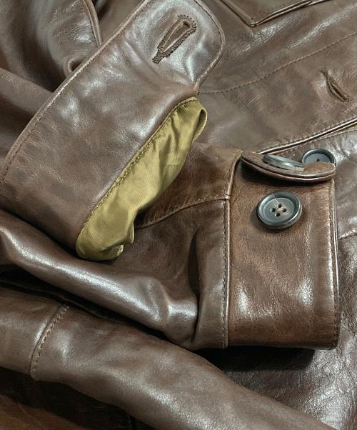 LEVI'S VINTAGE CLOTHING（リーバイス ビンテージ クロージング）LEVI'S VINTAGE CLOTHING (リーバイス ビンテージ クロージング) コサックレザージャケット ダークブラウン サイズ:Mの古着・服飾アイテム