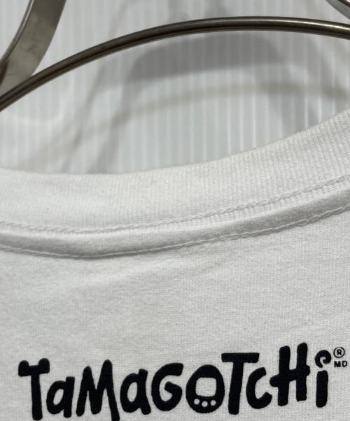 A BATHING APE（アベイシングエイプ）A BATHING APE (ア ベイシング エイプ) TAMAGOTCHI tee ホワイト サイズ:XLの古着・服飾アイテム