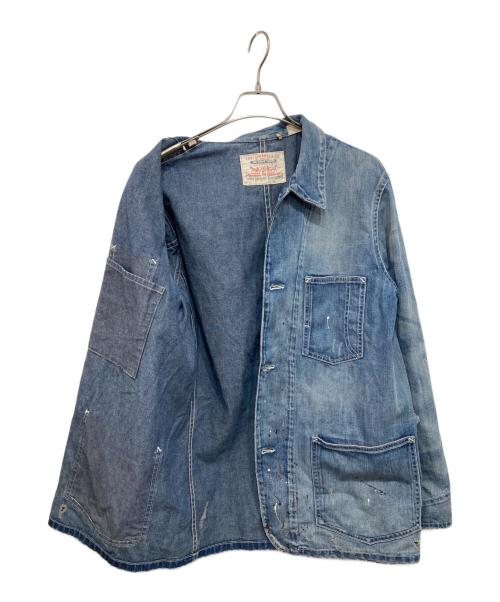 LEVI'S VINTAGE CLOTHING（リーバイス ビンテージ クロージング）LEVI'S VINTAGE CLOTHING (リーバイス ビンテージ クロージング) Lot67ダメージ加工カバーオール インディゴ サイズ:Mの古着・服飾アイテム