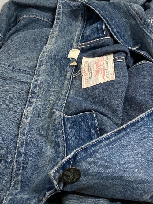 LEVI'S VINTAGE CLOTHING（リーバイス ビンテージ クロージング）LEVI'S VINTAGE CLOTHING (リーバイス ビンテージ クロージング) Lot67ダメージ加工カバーオール インディゴ サイズ:Mの古着・服飾アイテム