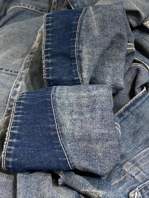 LEVI'S VINTAGE CLOTHING（リーバイス ビンテージ クロージング）LEVI'S VINTAGE CLOTHING (リーバイス ビンテージ クロージング) Lot67ダメージ加工カバーオール インディゴ サイズ:Mの古着・服飾アイテム