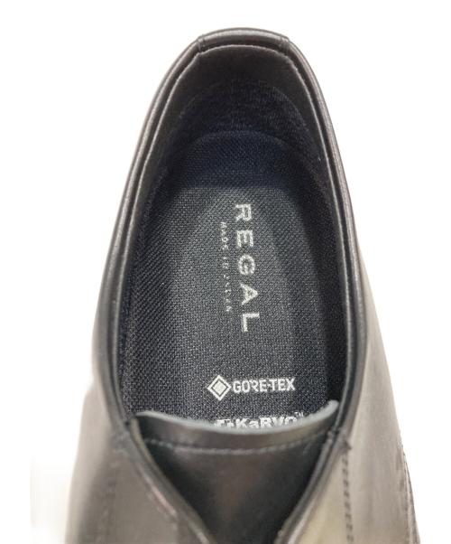 REGAL（リーガル）REGAL (リーガル) プレーントゥシューズ ブラック サイズ:27cmの古着・服飾アイテム