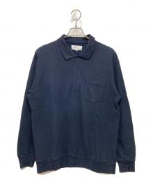 UNFOLLOW（アンフォロー）の古着「new authentic polo shirt l/s」｜ネイビー
