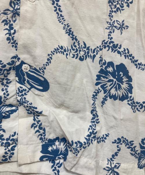 JOURNAL STANDARD relume（ジャーナルスタンダード レリューム）JOURNAL STANDARD relume (ジャーナルスタンダード レリューム) THE ROLLING STONES (ザ ローリングストーンズ) ローリングストーンズ 別注 レーヨン半袖シャツ ホワイト サイズ:Lの古着・服飾アイテム