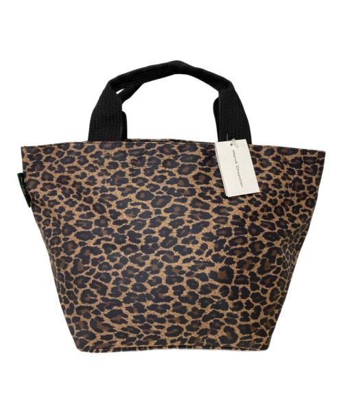 Herve Chapelier（エルベシャプリエ）Herve Chapelier (エルベシャプリエ) 舟型トートMヒョウ柄 ブラウンの古着・服飾アイテム