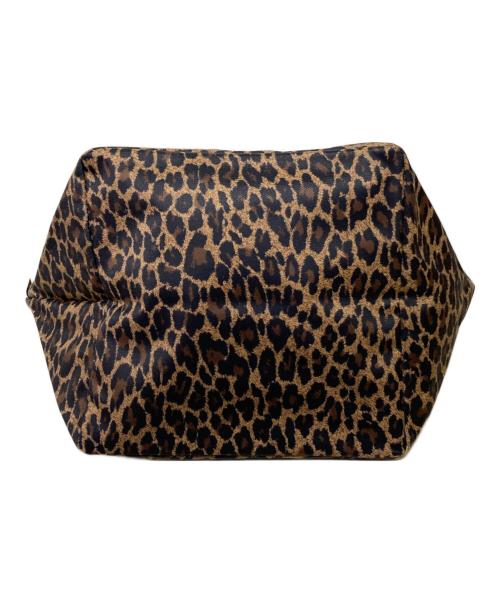 Herve Chapelier（エルベシャプリエ）Herve Chapelier (エルベシャプリエ) 舟型トートMヒョウ柄 ブラウンの古着・服飾アイテム