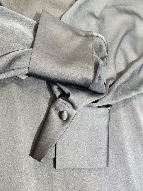 Demi-Luxe Beams（デミルクス ビームス）Demi-Luxe Beams (デミルクス ビームス) アルタイルサテン ワンピース ネイビー サイズ:38の古着・服飾アイテム