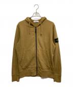STONE ISLANDストーンアイランド）の古着「ジップアップパーカー」｜ブラウン