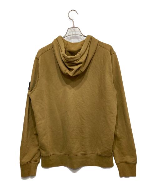 STONE ISLAND（ストーンアイランド）STONE ISLAND (ストーンアイランド) ジップアップパーカー ブラウン サイズ:Lの古着・服飾アイテム