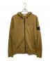 STONE ISLAND（ストーンアイランド）の古着「ジップアップパーカー」｜ブラウン