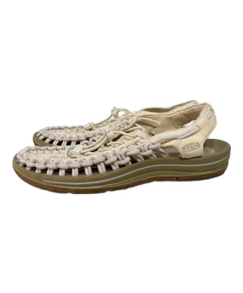 KEEN（キーン）KEEN (キーン) ウィメンズ ユニーク ベージュ サイズ:25cmの古着・服飾アイテム