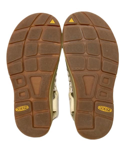 KEEN（キーン）KEEN (キーン) ウィメンズ ユニーク ベージュ サイズ:25cmの古着・服飾アイテム