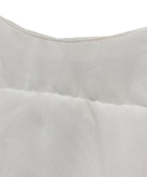 COMME des GARCONS COMME des GARCONS（コムデギャルソン コムデギャルソン）COMME des GARCONS COMME des GARCONS (コムデギャルソン コムデギャルソン) ランダムギャザーブラウス ホワイト サイズ:Sの古着・服飾アイテム