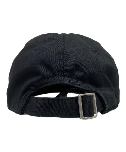 MM6 Maison Margiela（エムエムシックスメゾンマルジェラ）MM6 Maison Margiela (エムエムシックスメゾンマルジェラ) ロゴベースボールキャップ ブラック サイズ:Mの古着・服飾アイテム