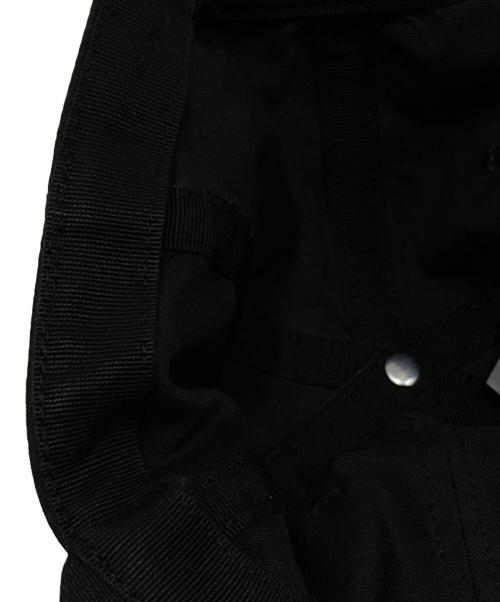 MM6 Maison Margiela（エムエムシックスメゾンマルジェラ）MM6 Maison Margiela (エムエムシックスメゾンマルジェラ) ロゴベースボールキャップ ブラック サイズ:Mの古着・服飾アイテム