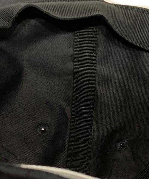 MM6 Maison Margiela（エムエムシックスメゾンマルジェラ）MM6 Maison Margiela (エムエムシックスメゾンマルジェラ) ロゴベースボールキャップ ブラック サイズ:Mの古着・服飾アイテム