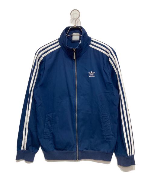 adidas（アディダス）adidas (アディダス) ウーブン トラック ジャケット ブルー サイズ:Lの古着・服飾アイテム