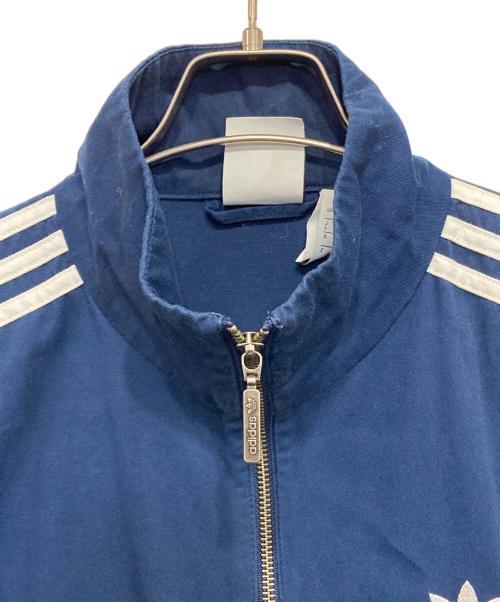 adidas（アディダス）adidas (アディダス) ウーブン トラック ジャケット ブルー サイズ:Lの古着・服飾アイテム