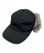 kijima takayukiキジマタカユキ）の古着「フライトキャップ」｜ブラック