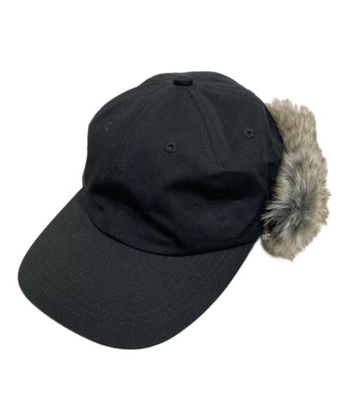 kijima takayuki（キジマタカユキ）kijima takayuki (キジマタカユキ) フライトキャップ ブラックの古着・服飾アイテム