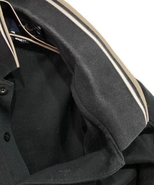 FRED PERRY（フレッドペリー）FRED PERRY (フレッドペリー) 別注ポロシャツ ブラック サイズ:Mの古着・服飾アイテム