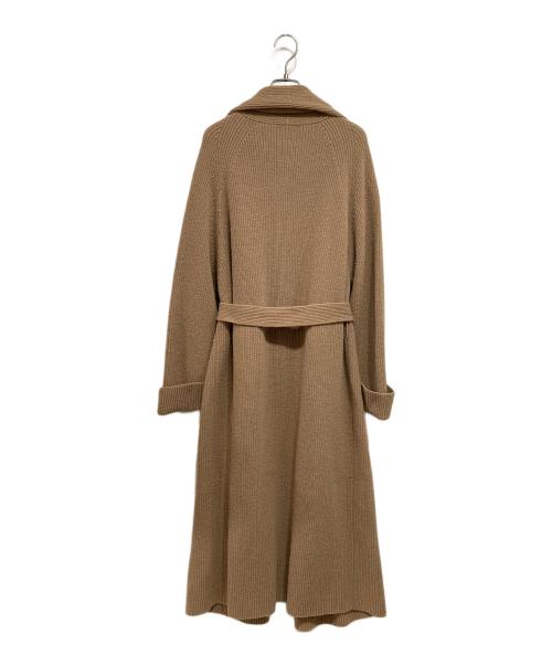 WEEKEND Max Mara（ウィークエンド マックスマーラ）Weekend Max Mara (ウィークエンド マックスマーラ) ウール ロングニットカーディガン キャメル サイズ:Lの古着・服飾アイテム
