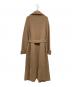 Weekend Max Mara (ウィークエンド マックスマーラ) ウール ロングニットカーディガン キャメル サイズ:L：14000円