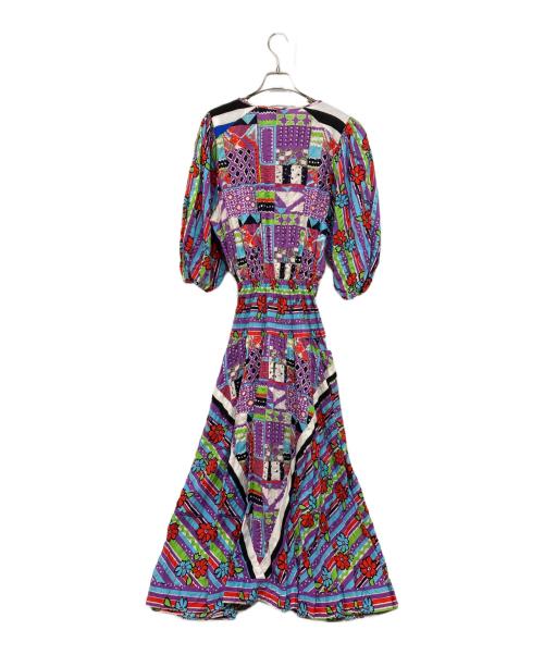 Diane Fries（ダイアンフレイス）Diane Fries (ダイアンフレイス) ヴィンテージ総柄ワンピース マルチカラー サイズ:-の古着・服飾アイテム