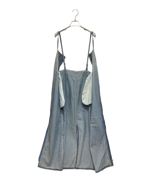 DOUDOU（ドゥドゥ）DOUDOU (ドゥドゥ) ワンピース デニムキャミジャンスカ ブルー サイズ:36の古着・服飾アイテム