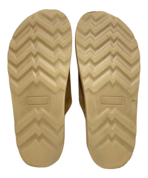 MOHI（モヒ）MOHI (モヒ) SLOBE IENA 別注 バックルサンダル ベージュ サイズ:38の古着・服飾アイテム